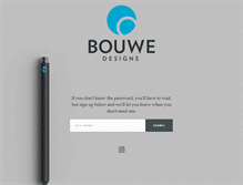 Tablet Screenshot of bouwedesigns.com